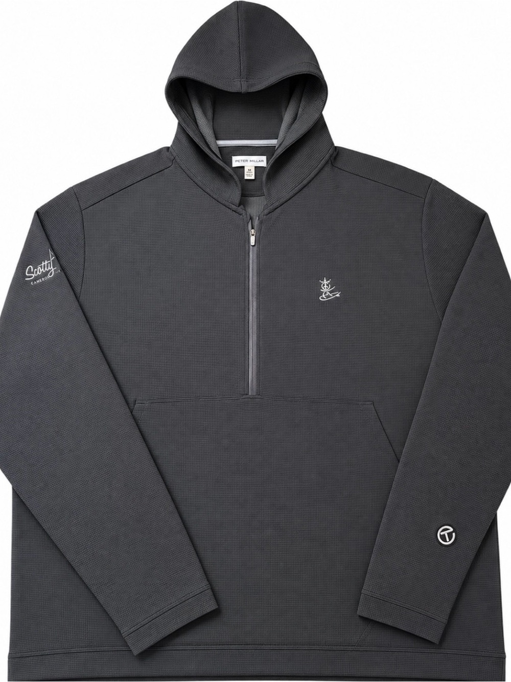 SCOTTY CAMERON GALLERY Circle T  Peace Surfer 1/2 Zip Pullover Gray Thermal XXL